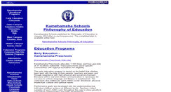 Desktop Screenshot of academics.ksbe.edu